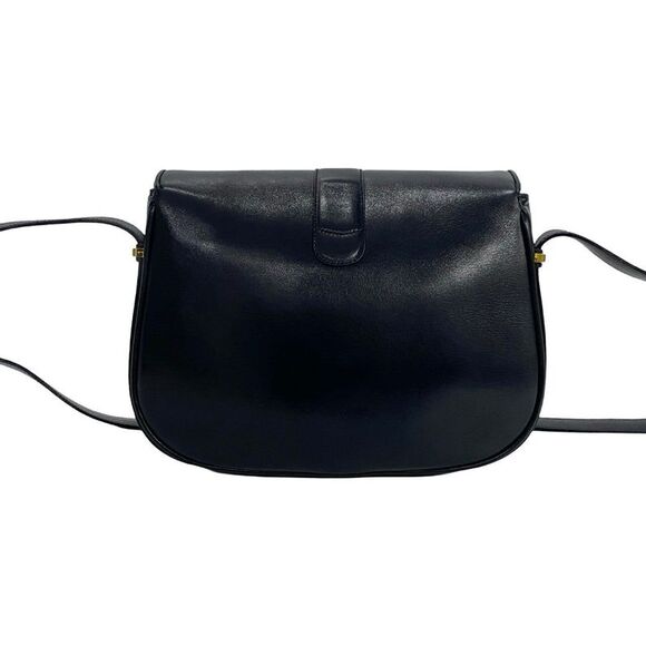 Gucci Old Gucci GG Logo Calf Leather Shoulder Bag - Picture 5 of 6